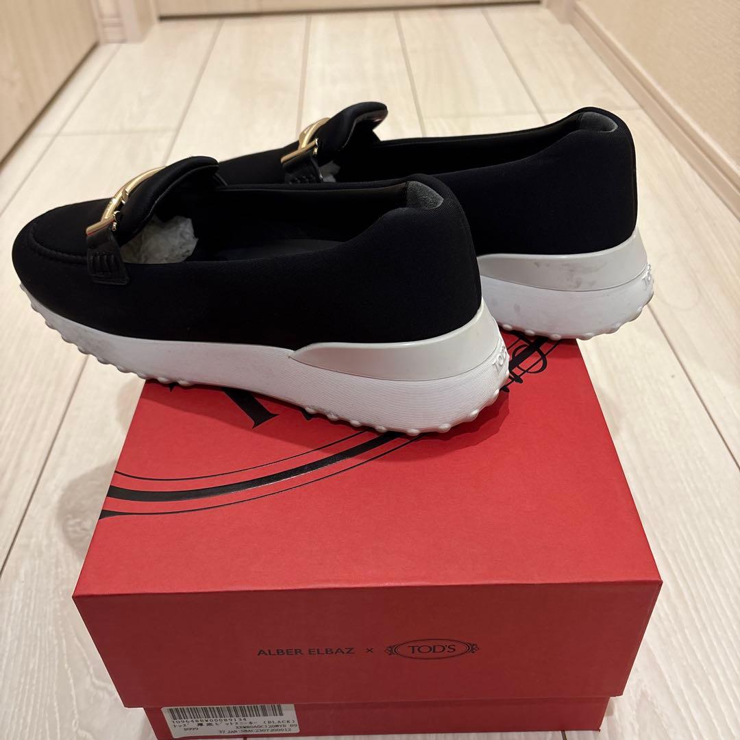 超美品　トッズ　HAPPY MOMENTS 厚底スニーカー 23.5cm