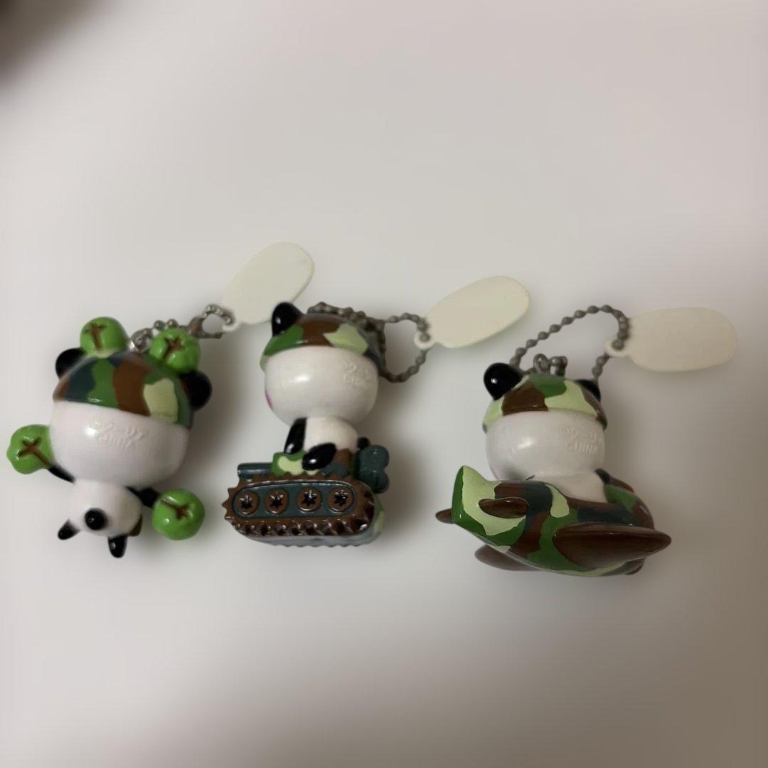 アーミー こぱむだ クーリア フィギュア キーホルダー 平成レトロ 3点