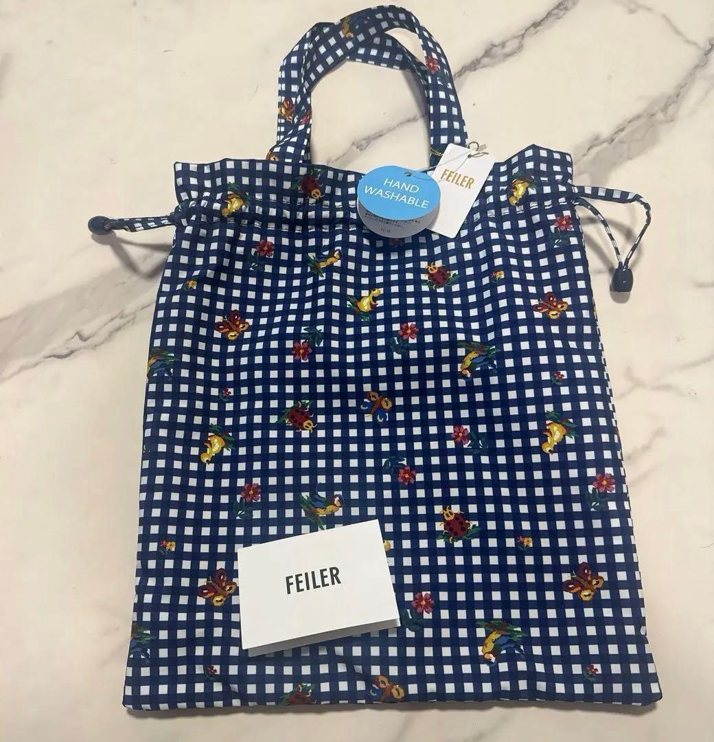 FEILER 学校フェイラー 手付き巾着 ギンガムチェックハイジ - メルカリ