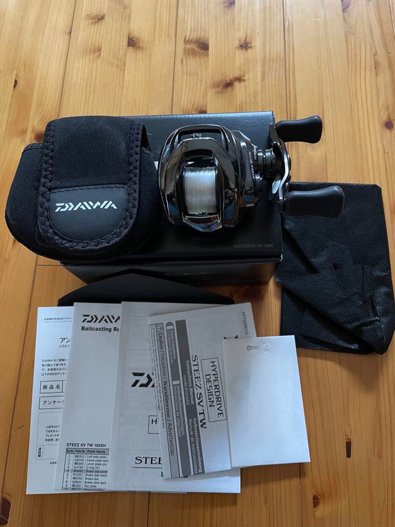 リール 24STEEZ SV TW 楽天市場】ダイワ 24STEEZ SV TW (スティーズ SV TW) 100XHL /ベイト