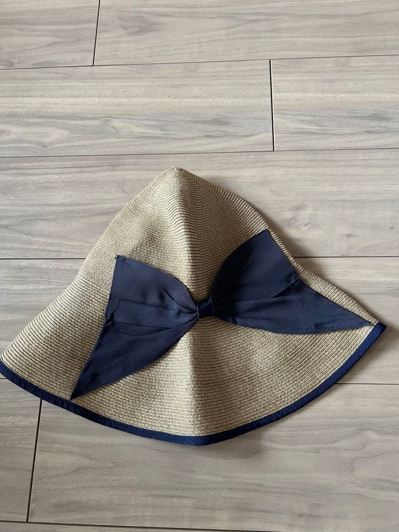 Athena New York リボン付き麦わら帽子 - メルカリ