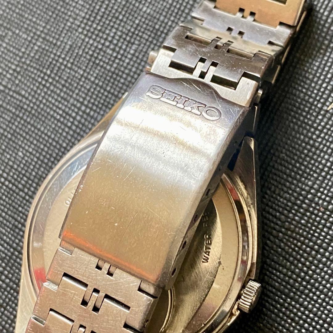 SEIKO TYPEII 1976 全植字 青文字盤 - メルカリ