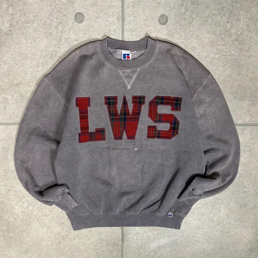 90's USA製 RUSSELL ATHLETIC 鬼フェード スウェット 90s USA製