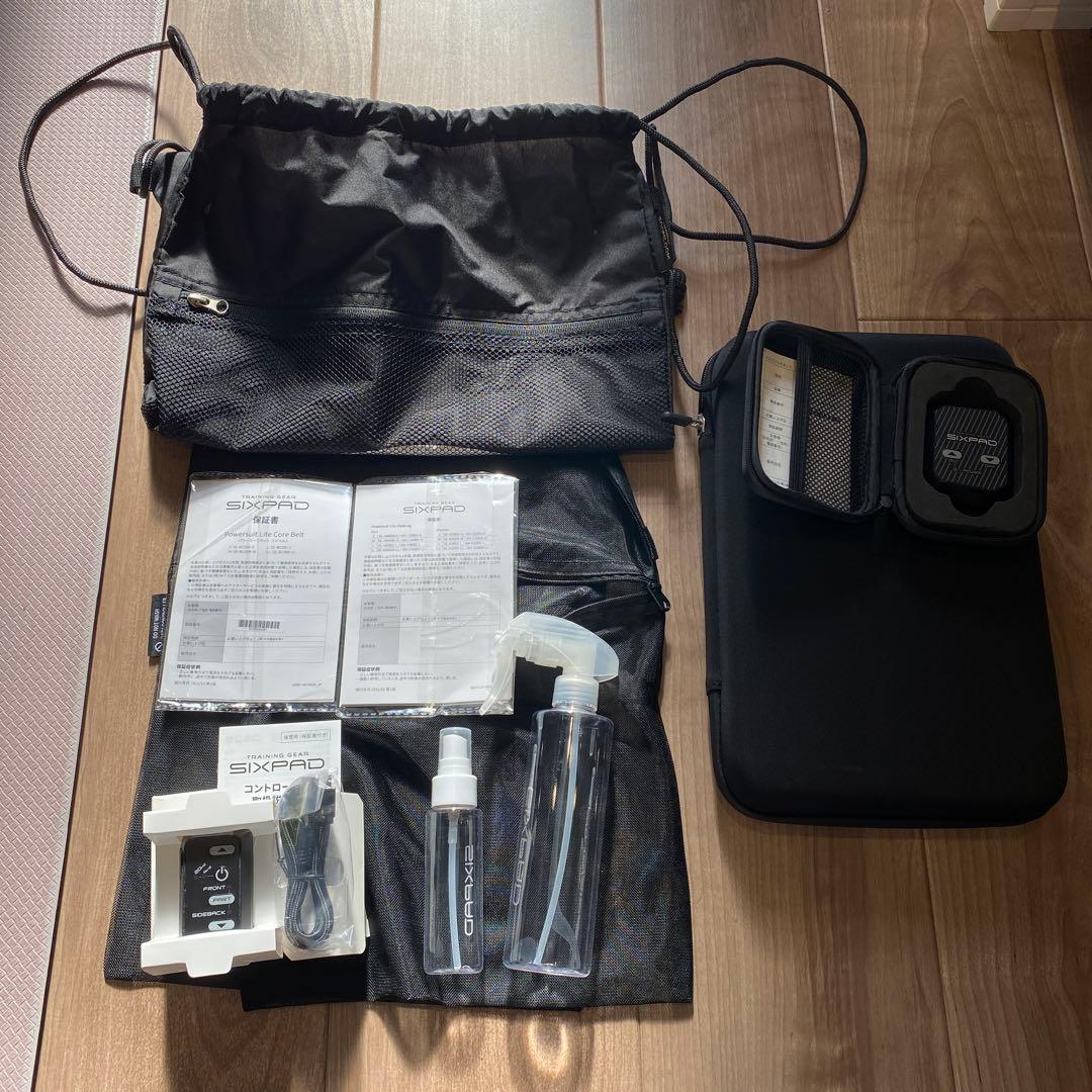 Sixpad パワースーツ　コアベルトM ヒップ＆レッグM セット シックスパッド パワースーツコアベルト EMS MTG SIXPAD Powersuit