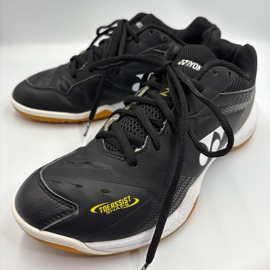 ヨネックス　65Z バドミントンシューズ　メンズ　廃盤　ブラック　運動　部活　黒 未使用】バドミントンシューズ パワークッション 65Z 黒 26 0cm｜Yahoo