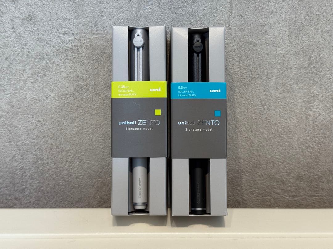 uniball ZENTO シグネチャーモデル 2本セット uniball ZENTO《ユニボール ゼント》シグニチャーモデル [メタリック