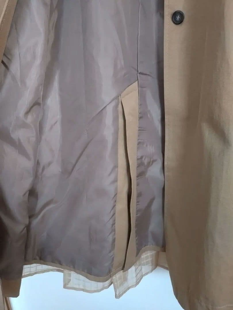 urbanhymnsアーバンヒムス☆バックチュールステンカラーコートZAMPA