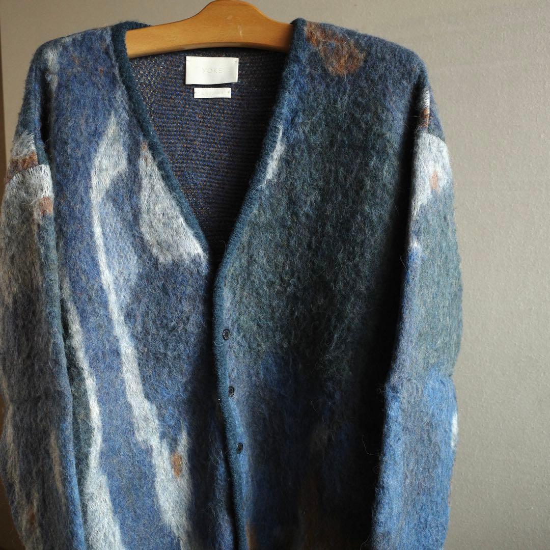 YOKE ROTHKO JACQUARD CARDIGAN アルパカカーディガン - メルカリ