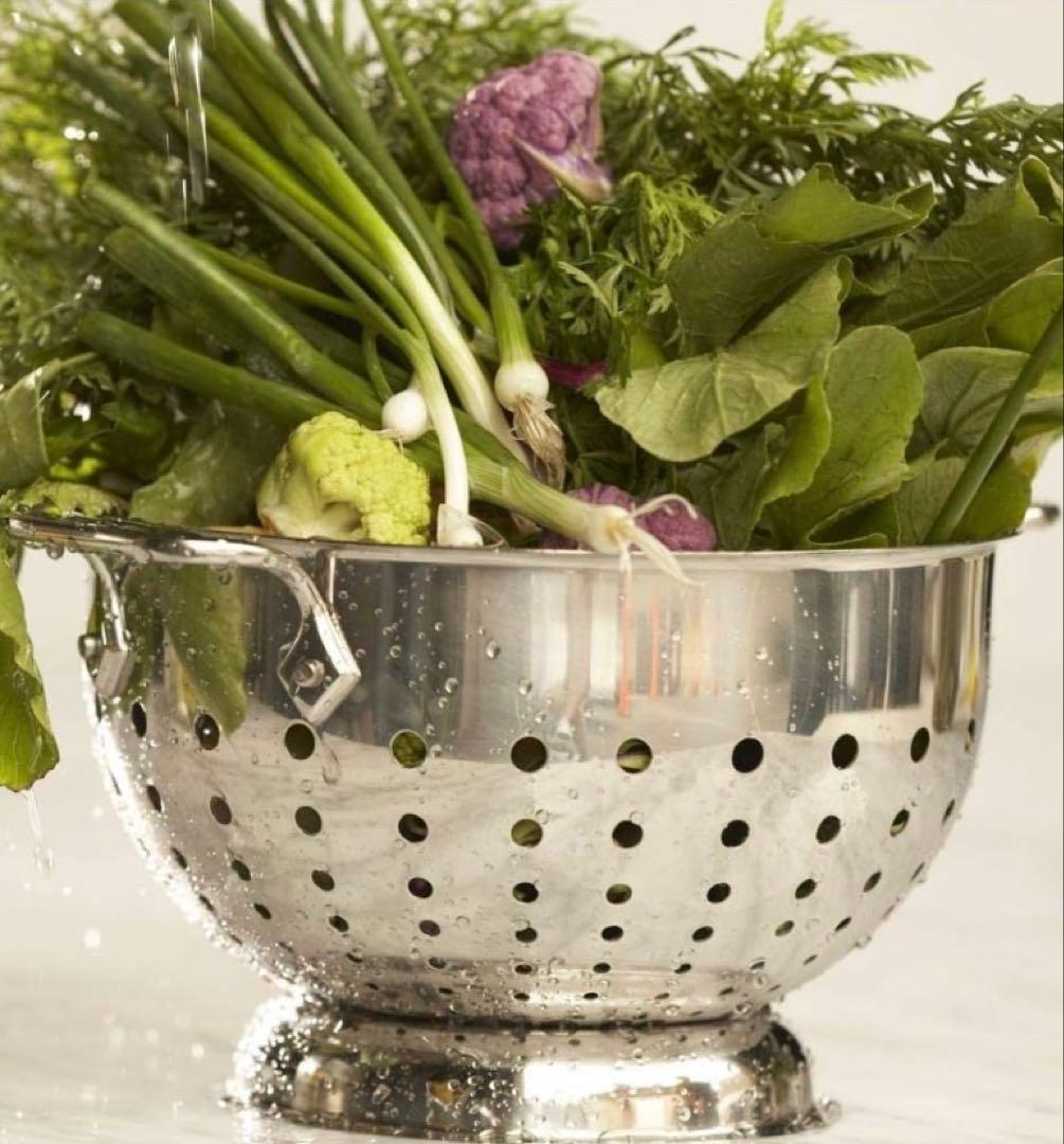 【極美品】All-Clad（オールクラッド）のステンレス製コランダー オールクラッド ステンレス 約3リットル 鍋 ソテー All-Clad 4403