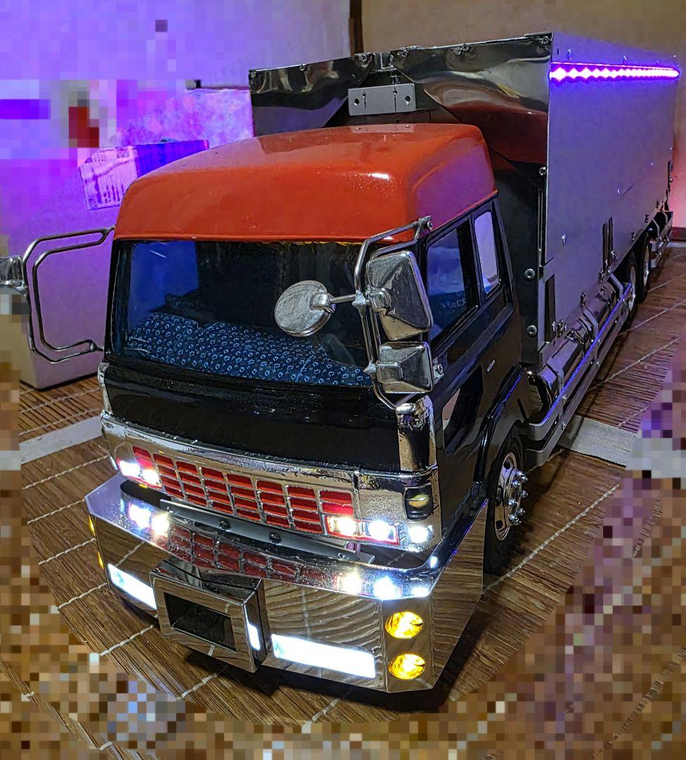 6月7日まで限定価格】1/14 デコトラ ラジコン 日野 ドルフィン