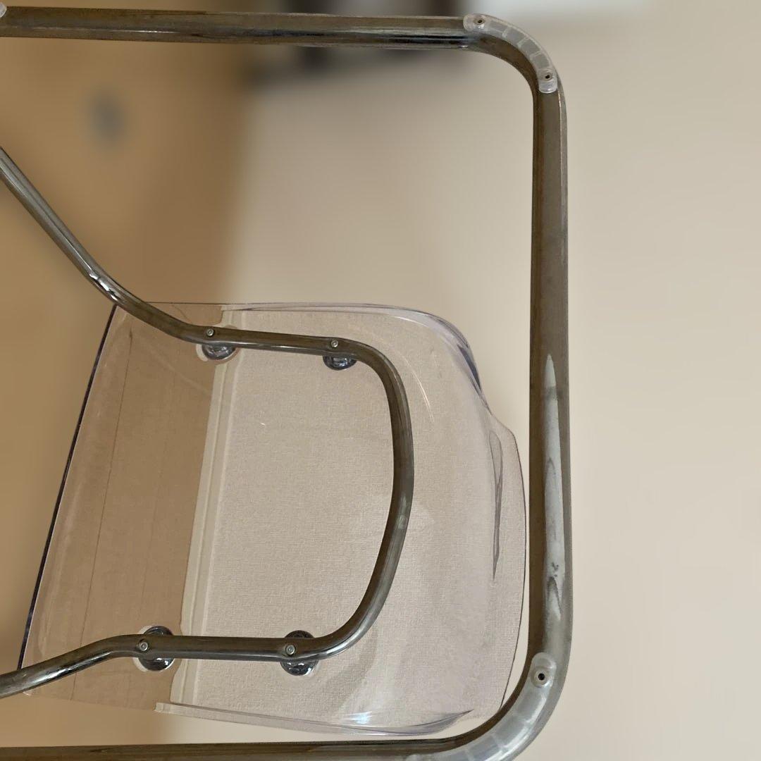 IKEAトービアス ダイニングチェア 椅子 クリアTOBIAS 透明 クリア