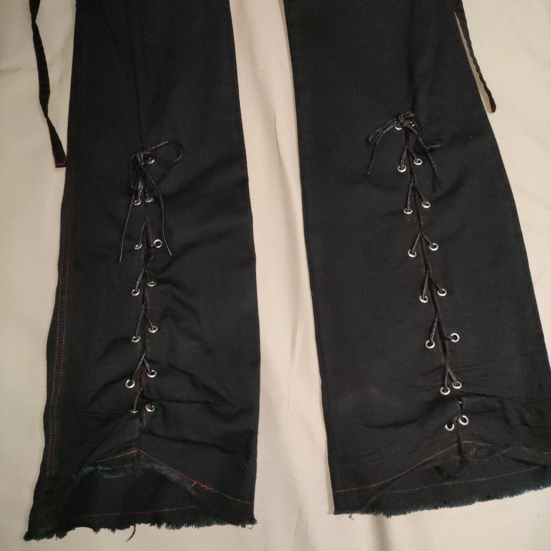 た*割様 Mad Girl Punk バックル付き ボンテージ パンツ ガーター