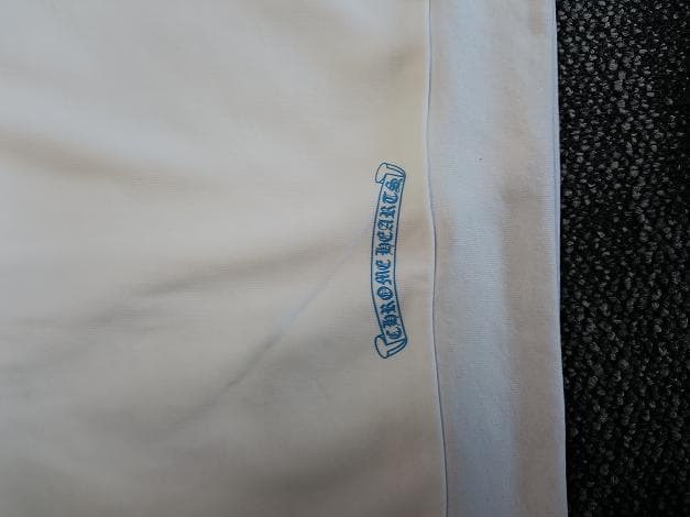 クロムハーツ×ローリングストーンズ ジップパーカー 白×青 - メルカリ