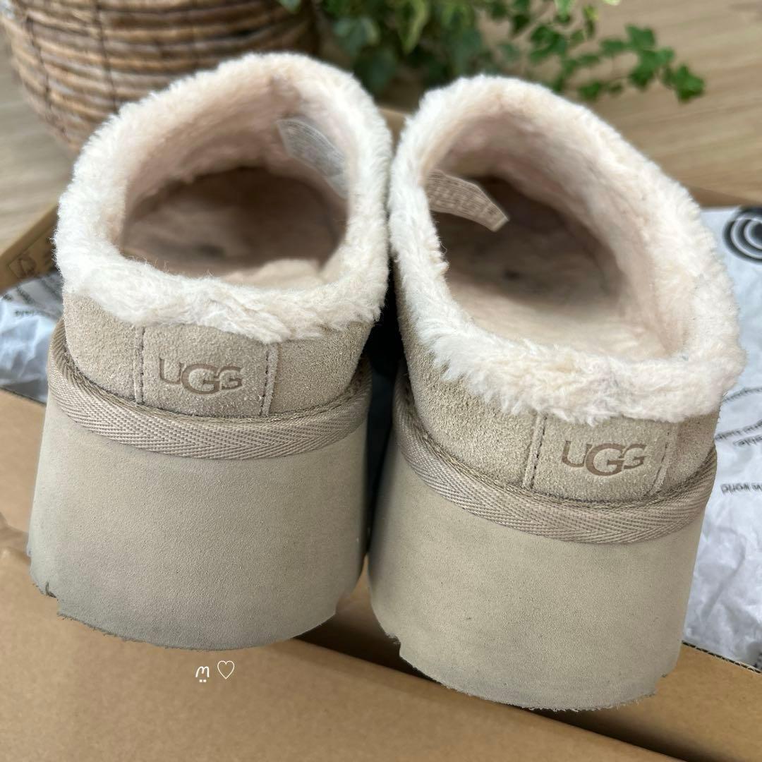 UGGアグ ニューハイツコージークロッグ8 25cm サボ ボアスリッポン