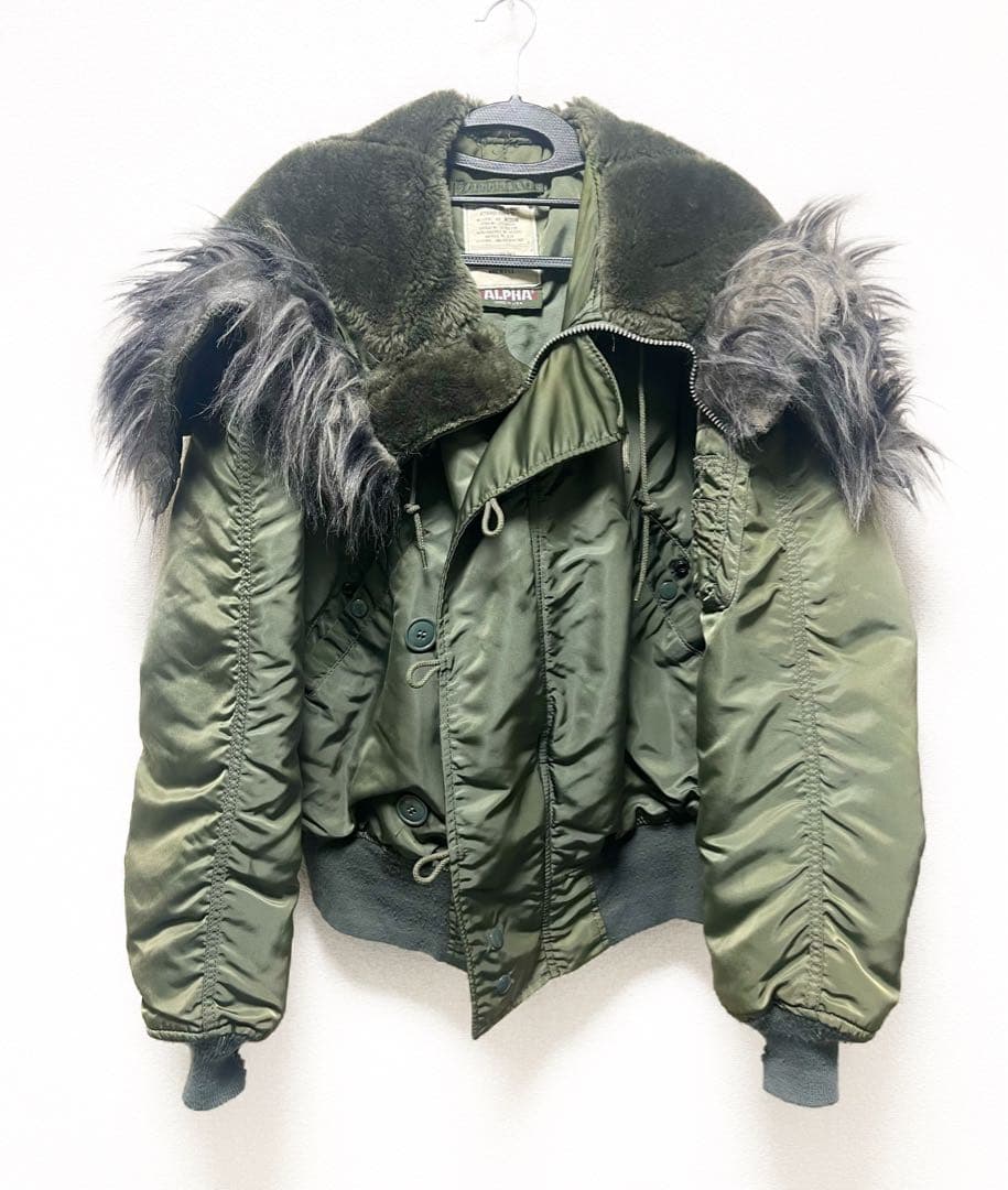 ALPHAINDUSTRIES N-2B USA製 80's フライトジャケット Alpha Industries（アルファ・インダストリーズ） ALPHA アルファ