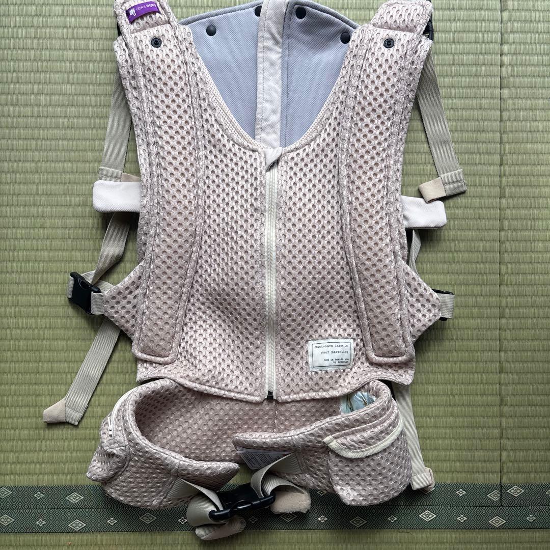べべスワン抱っこ紐サンドベージュ - メルカリ