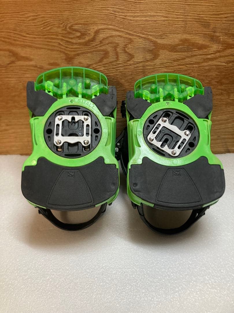SALOMON DISTRICT スノーボード ビンディング グリーン S - メルカリ
