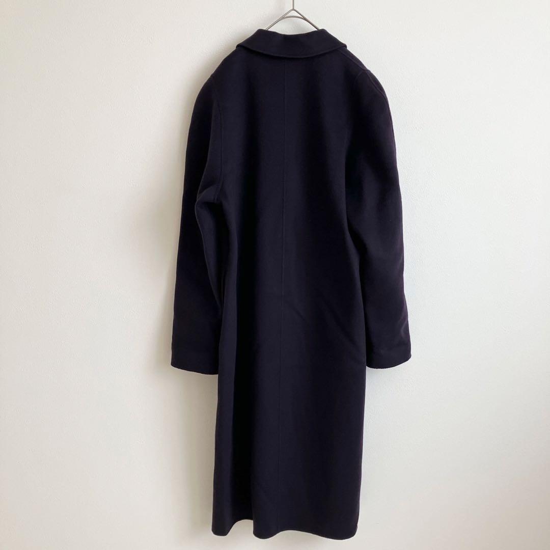 美品 PEONY ロロピアーナ生地 カシミヤ100% ロングコート ハンドメイド