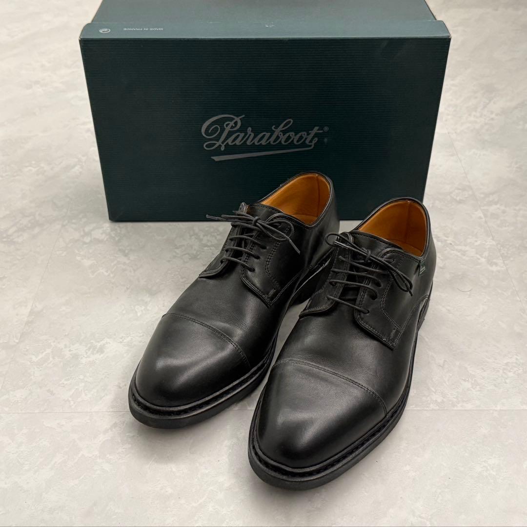 【美品】Paraboot パラブーツ Dickens ストレートチップUK6.5 Paraboot パラブーツ ビジネスシューズ ストレートチップ 6845 13H