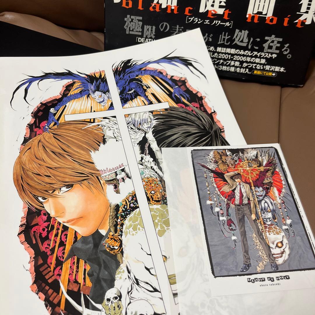 初版】帯あり 小畑健画集 blanc et noir - メルカリ