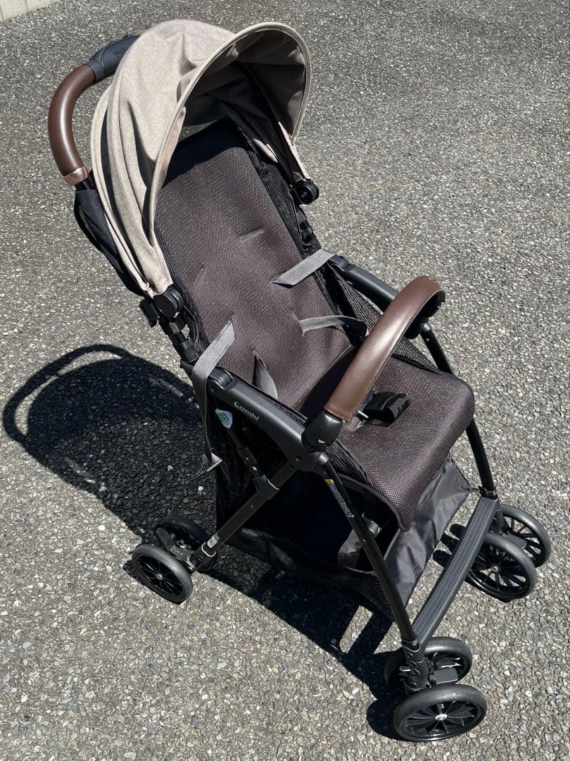 【美品】Combi Acbee plus AO ベビーカーB型　カップホルダー付 Combi（コンビ） ベビーカー b型 バギー 軽量 コンパクト おしゃれ