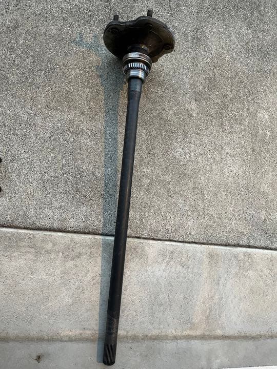 ジムニー jb23 ワンタッチ加工済み バックプレートセット シャフト