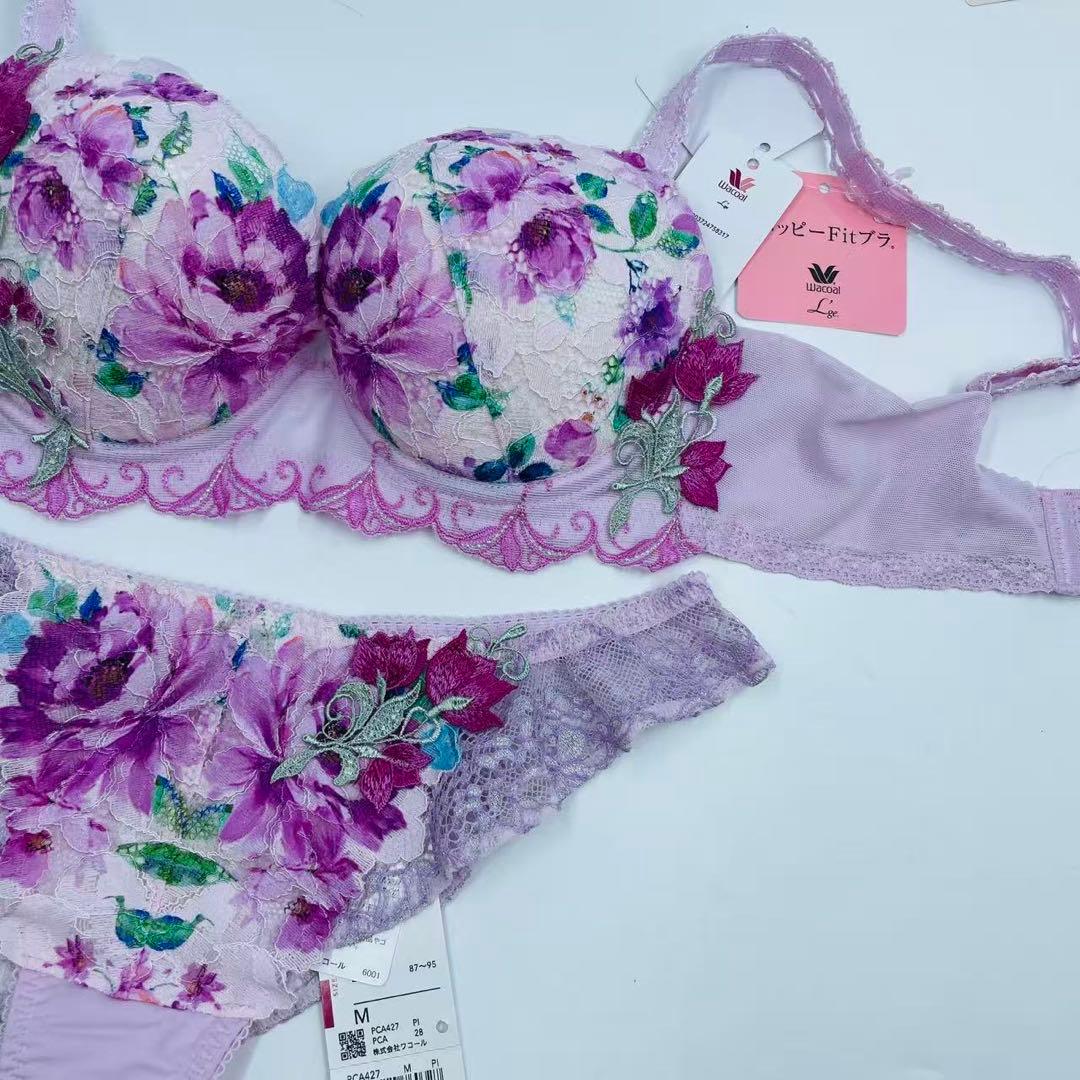D65-M WACOAL 《ルジェ》ハッピーフィットブラ＆ソング高級ライン