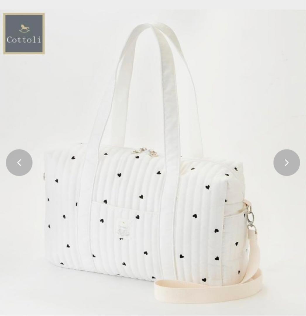 バースデイ マザーズバッグ ハート2way ボストンバッグ Cottoli - メルカリ