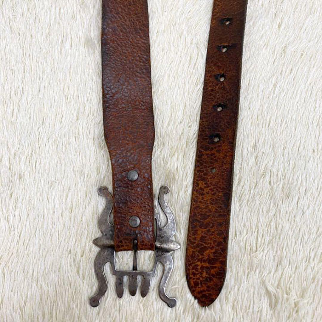 希少】RRL ベルト ビンテージ イタリア製 30インチ ラルフローレン