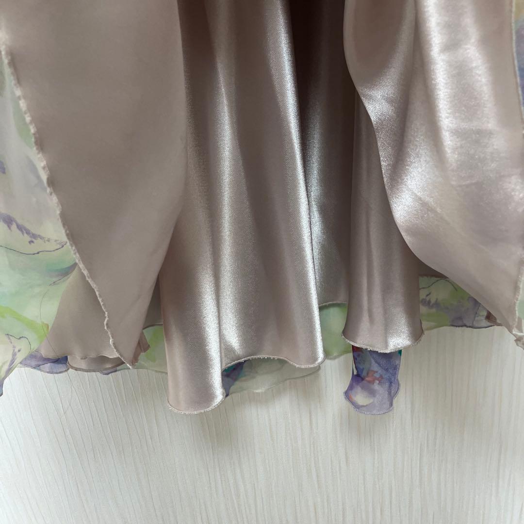 STRAWBERRY-FIELDS × ichieフラワー フレアスカート M - メルカリ