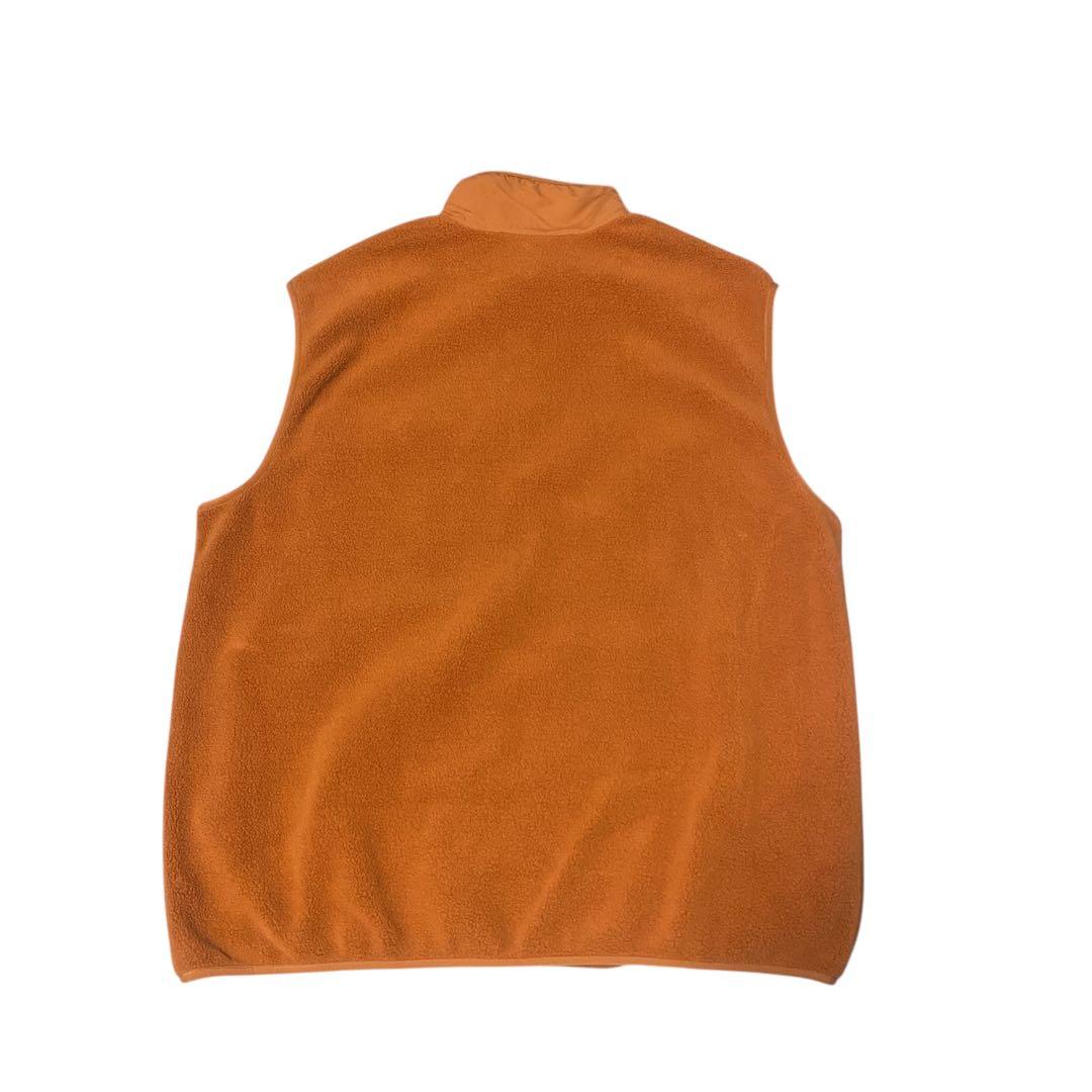 当日発送フォロー割FA24 patagonia フリースベスト XL オレンジ - メルカリ