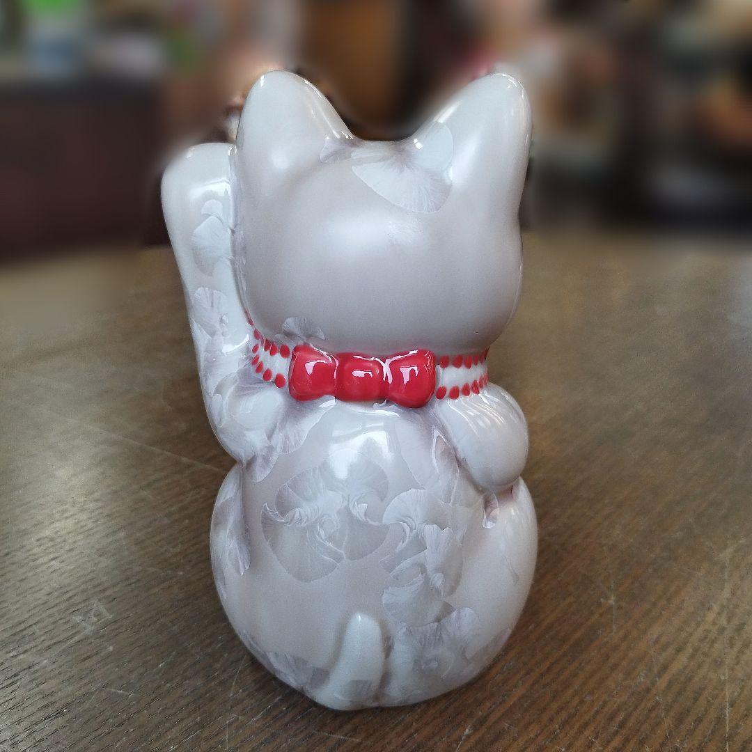 新品・未使用】清水焼 招き猫 京都 陶あん 花結晶 - メルカリ