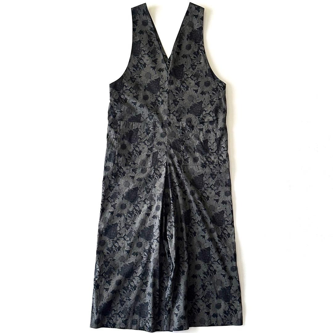 極美品 25SS 希少♪ アデュートリステス リバティ Vネックサロペット 薄手