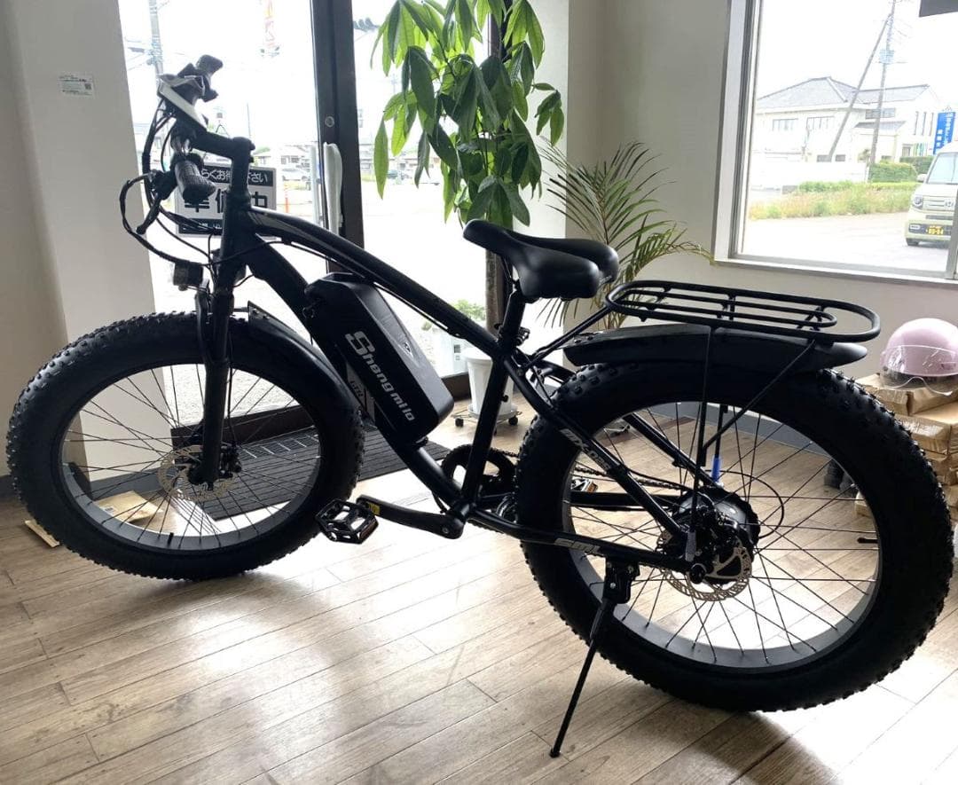 最強パワー電動アシスト ファットバイク マウンテンバイク 電動自転車