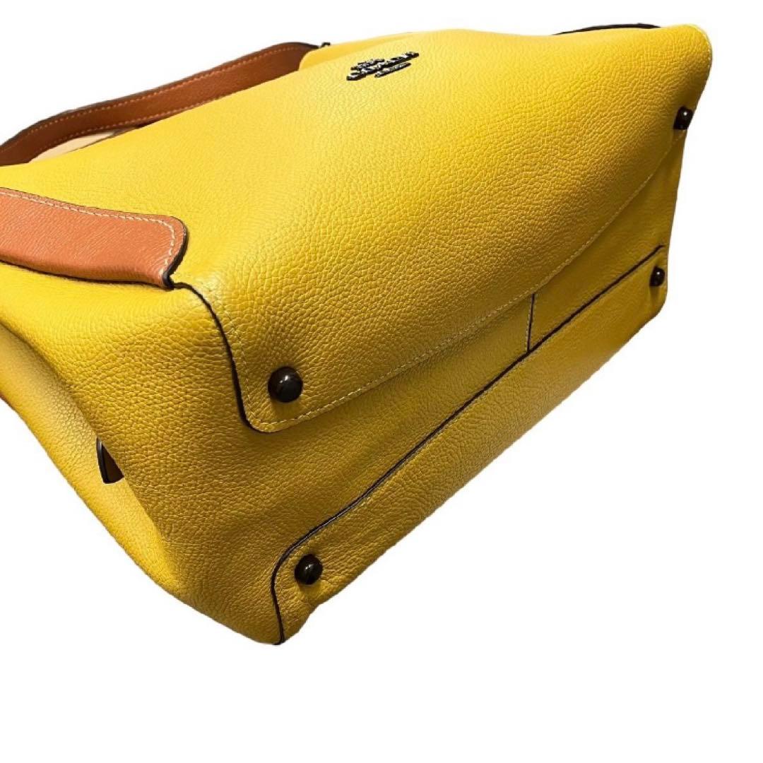 未使用に近い極美品】COACH コーチハドリーホーボートートバッグ