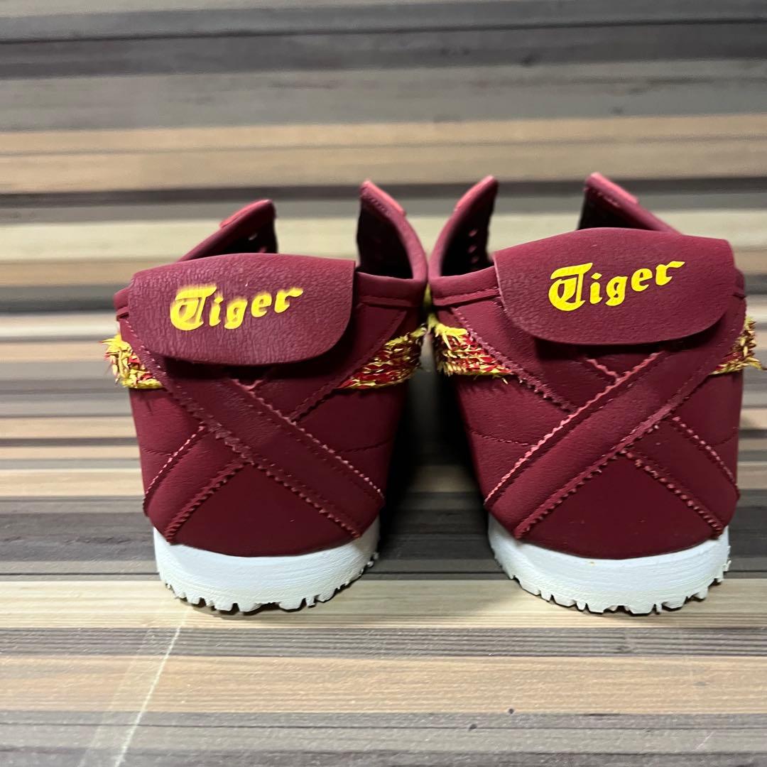 オニツカタイガー メキシコ66 レッド イエロー 24.5cm