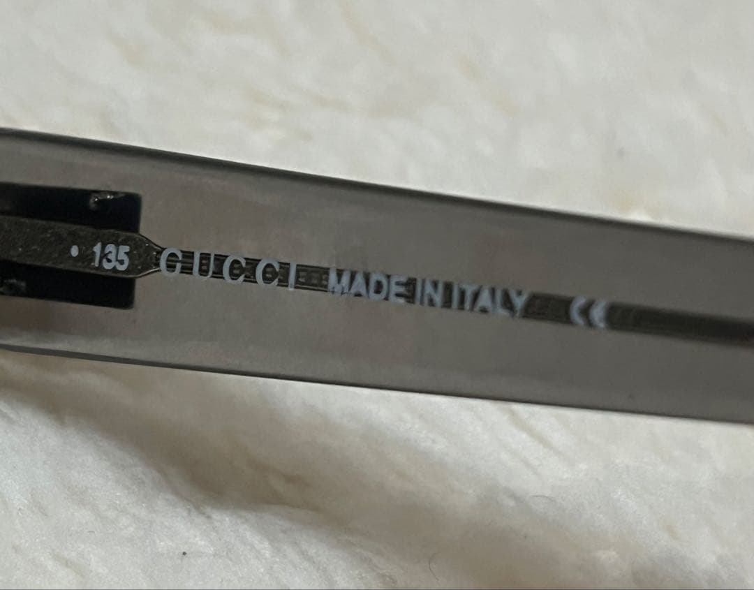 GUCCI グッチ クリアグレー vintage サングラス ケース付 Y2K - メルカリ