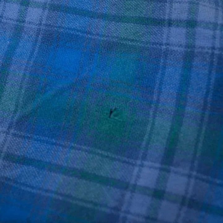 50s Pendleton ターコイズ チェック柄 長袖シャツ L size - メルカリ