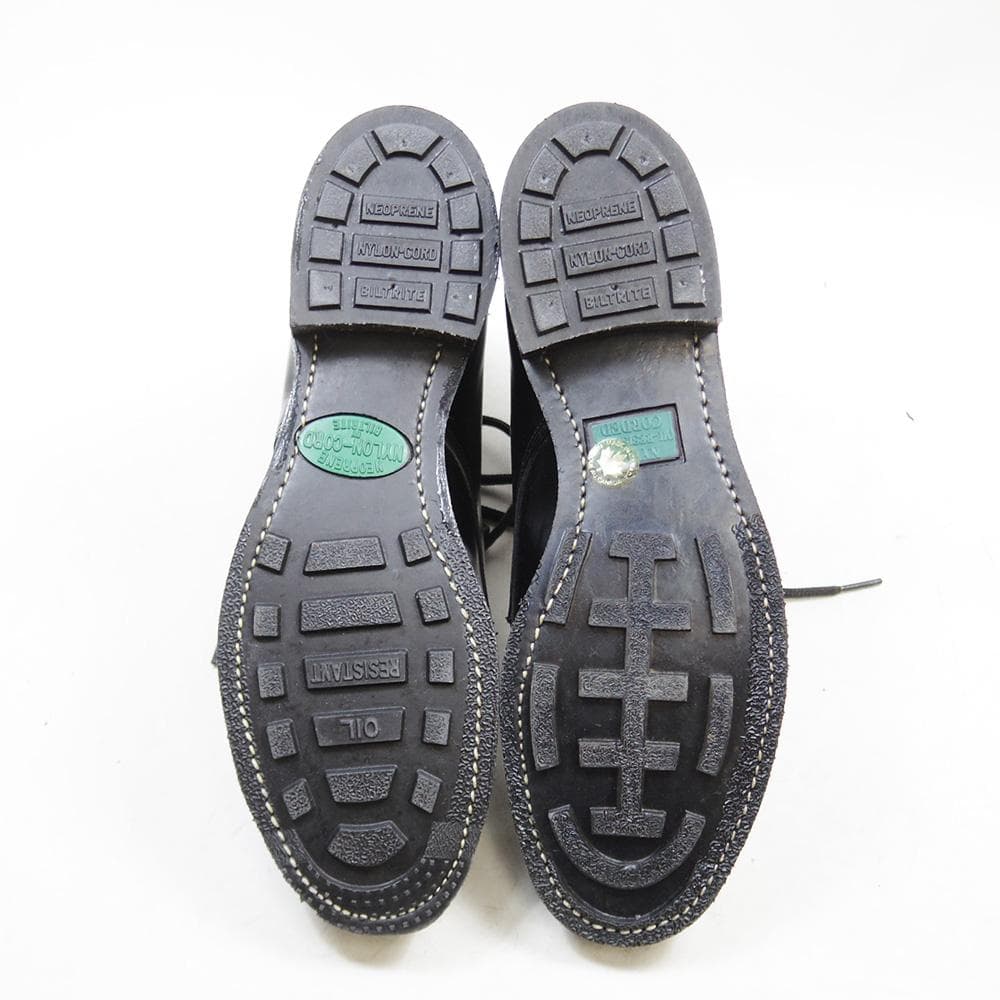 27.5cm　カナダ軍　ポリスブーツ　ミリタリー　ブラック　P3966