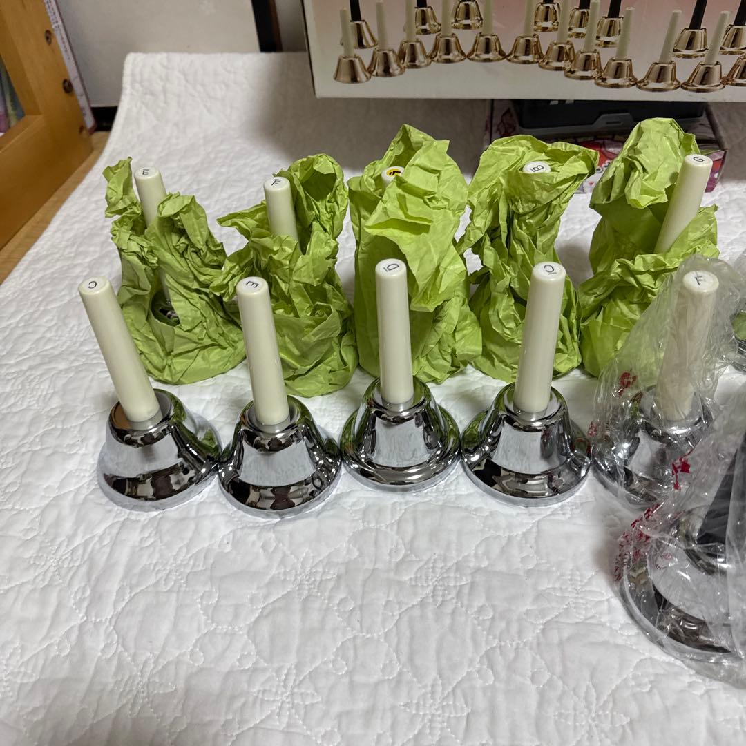 ハンドベル mb-23k シルバー 楽譜付き - メルカリ