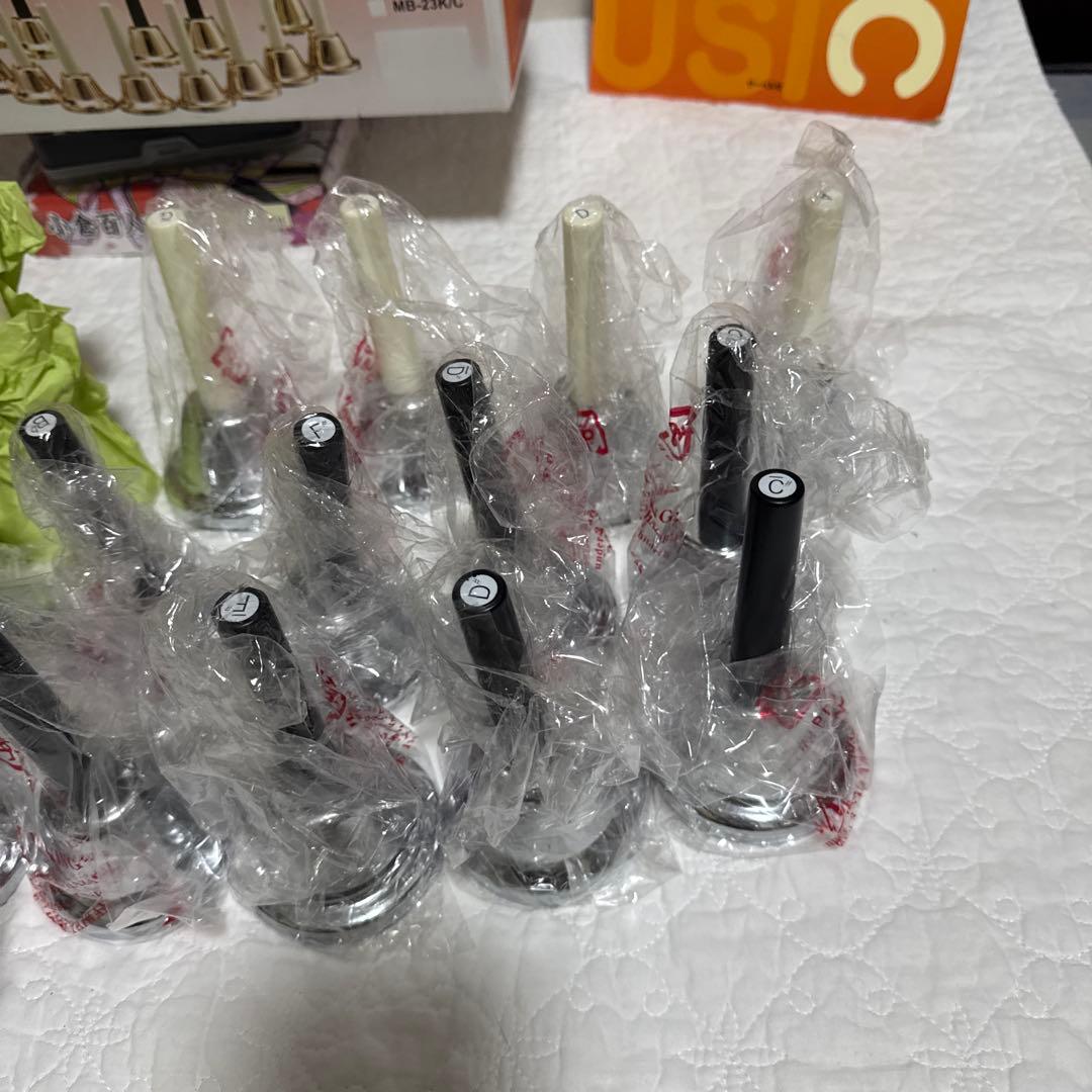 ハンドベル mb-23k シルバー 楽譜付き - メルカリ