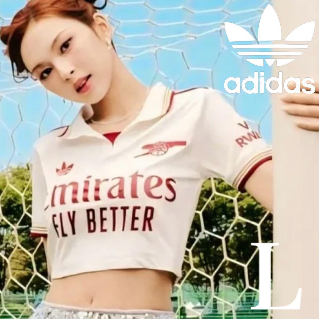 海外限定モデルL⭐️adidas アーセナル ショート丈 ベイビーモンスター