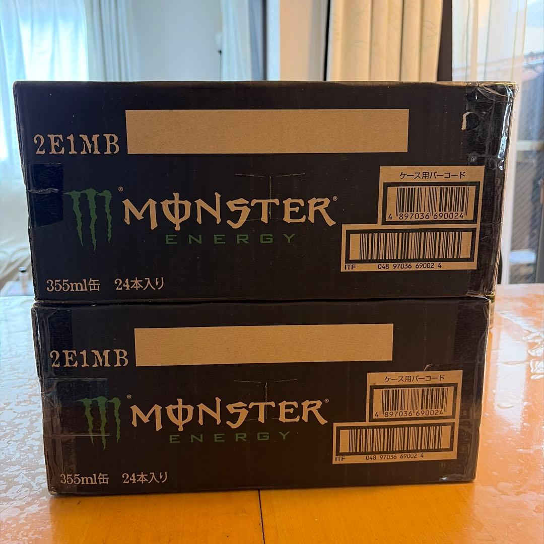 MONSTER エナジードリンク 355ml 24本入り 2ケース - メルカリ