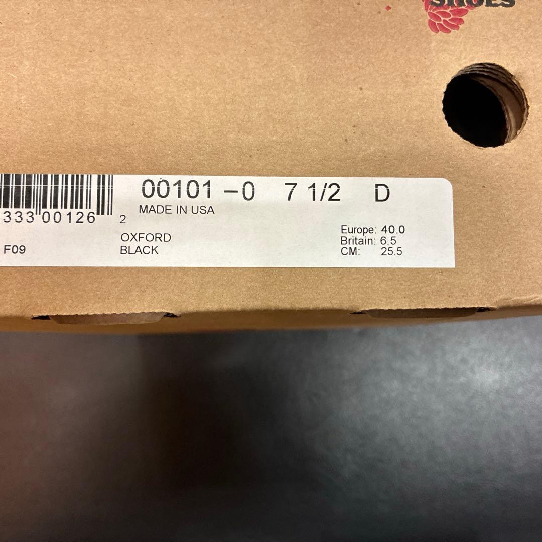 値下げ！新品未使用　レッドウィング【ポストマン】US7.5(25.5cm)