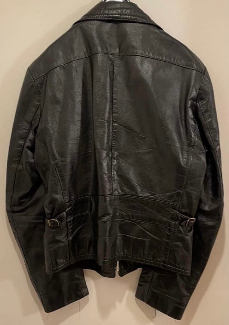 70s ブラック クラフトレザージャケット サイズ40 eastwest - メルカリ