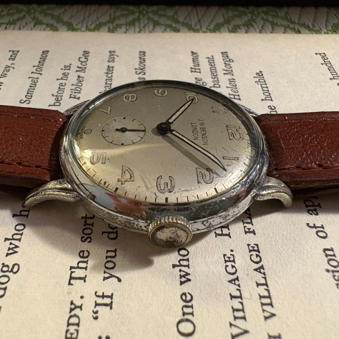 英国 1950年代 J.W.BENSON LONDON 腕時計アンティーク手巻き