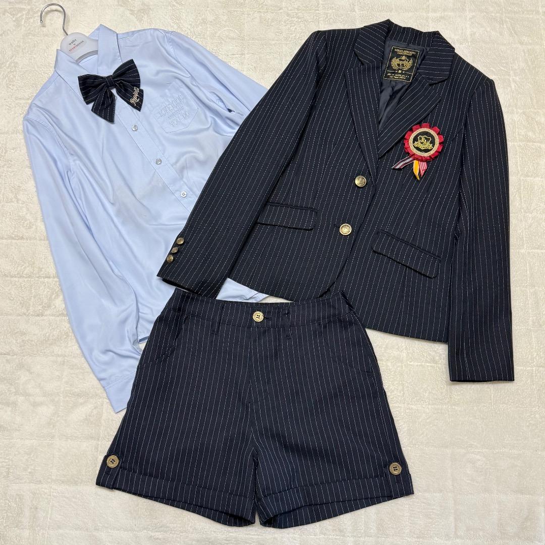 卒服 レピピアルマリオ他 卒業入学式フォーマルセット160-165 【匿名