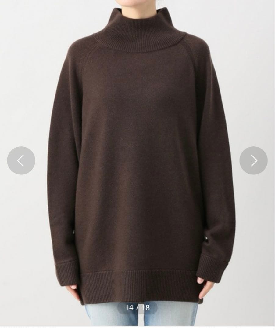 Deuxieme Classe】 PAN タートル ニット ブラウン - メルカリ