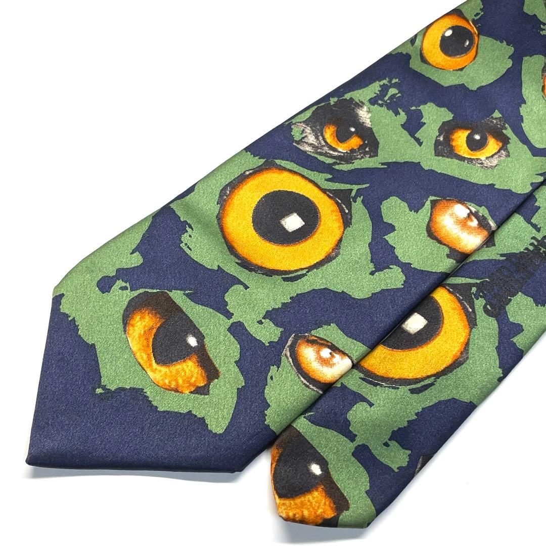 【極美品✨】激レア Jean Paul GAULTIER \"eyes\" tie