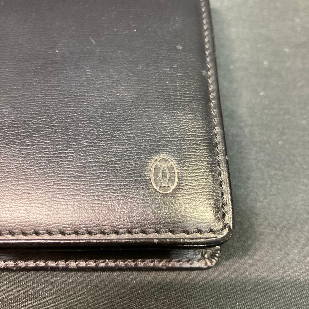 《カルティエ》長財布 Cartier ブラック